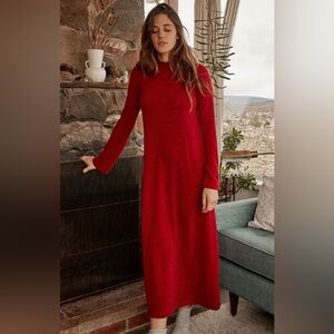 Christy Dawn Brown Long Sleeve Charlie Dress